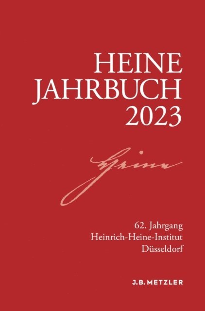 Sabine Brenner-Wilczek - Heine-Jahrbuch 2023, E-bok