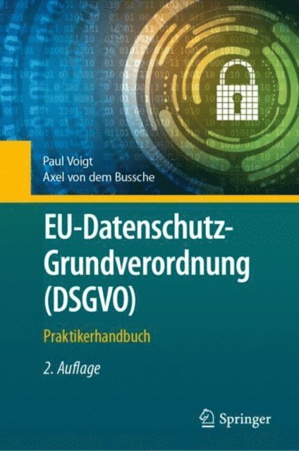 Axel von dem Bussche, Paul Voigt - EU-Datenschutz-Grundverordnung (DSGVO), E-bok