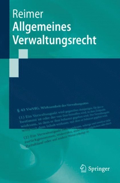 Philipp Reimer - Allgemeines Verwaltungsrecht, E-bok