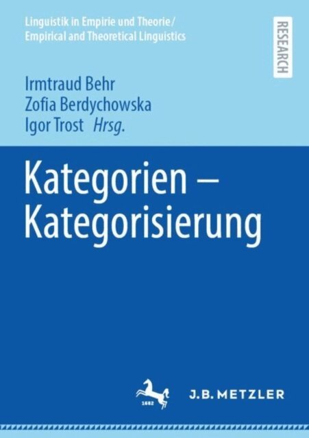 Igor Trost, Zofia Berdychowska, Irmtraud Behr - Kategorien – Kategorisierung, E-bok