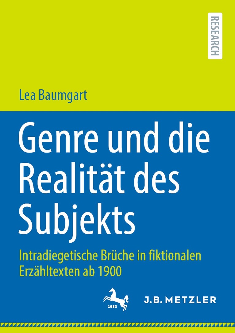 Lea Baumgart - Genre und die Realität des Subjekts, Häftad