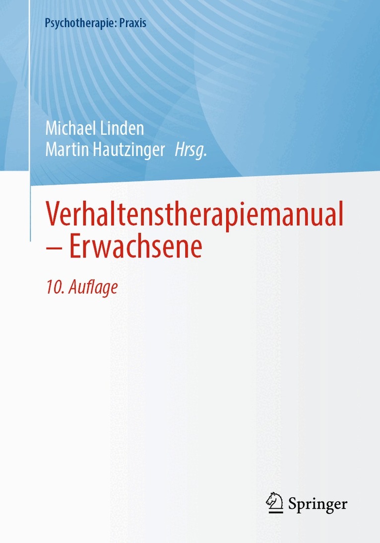 Michael Linden, Martin Hautzinger - Verhaltenstherapiemanual – Erwachsene, Häftad