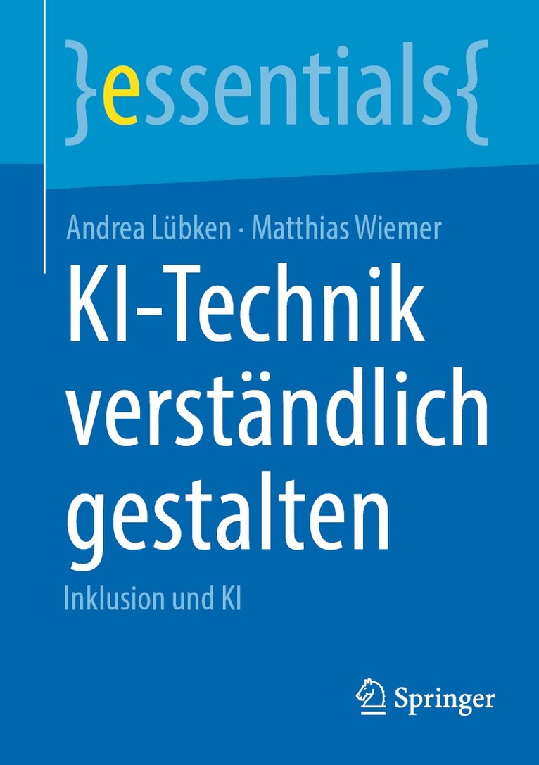 Andrea Lübken, Matthias Wiemer - KI-Technik verständlich gestalten, Häftad