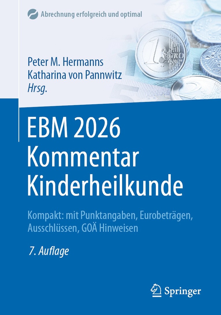 Peter M. Hermanns, Katharina von Pannwitz - EBM 2026 Kommentar Kinderheilkunde, Häftad