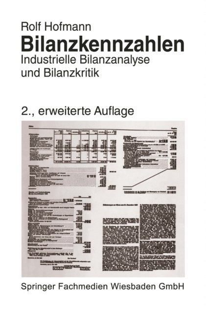 Rolf Hofmann - Bilanzkennzahlen, E-bok