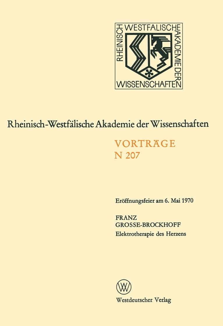 Franz Grosse-Brockhoff - Elektrotherapie des Herzens, Häftad. Tillgänglighet: Lägg i varukorg