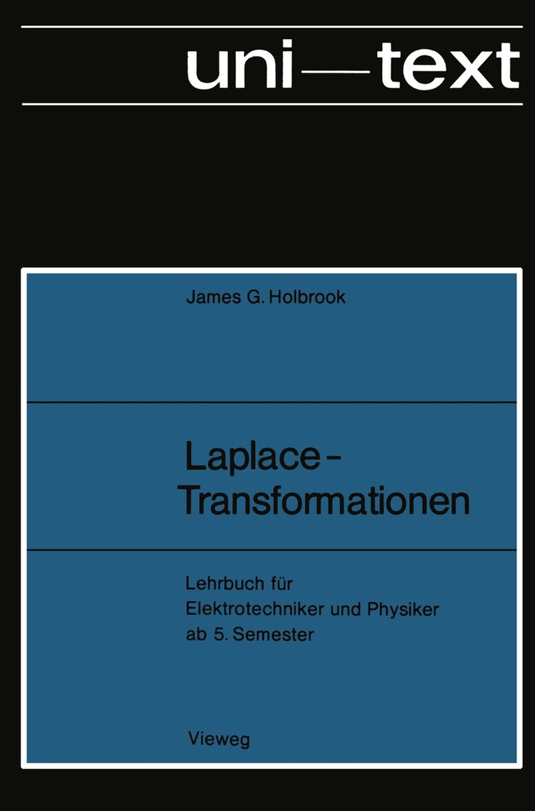 James G. Holbrook - Laplace-Transformationen, Häftad. Tillgänglighet: Lägg i varukorg