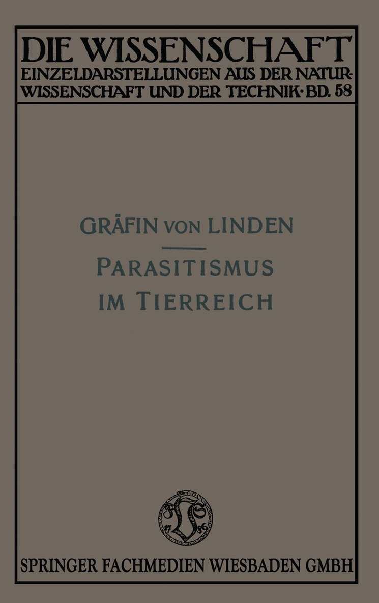 Parasitismus im Tierreich