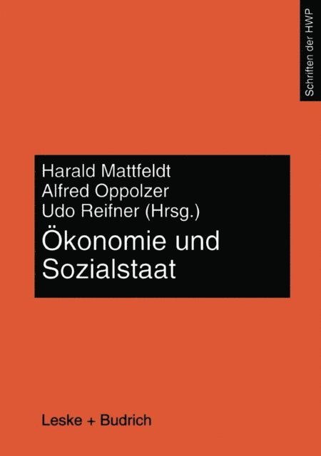 Harald Mattfeldt - Ökonomie und Sozialstaat, E-bok