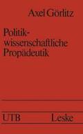 Politikwissenschaftliche Prop�deutik