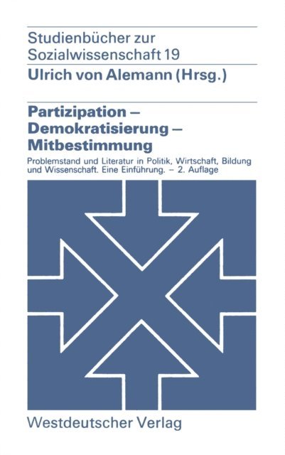 Ulrich von Alemann - Partizipation — Demokratisierung — Mitbestimmung, E-bok