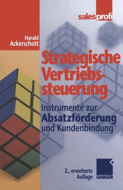 Harald Ackerschott - Strategische Vertriebssteuerung, E-bok
