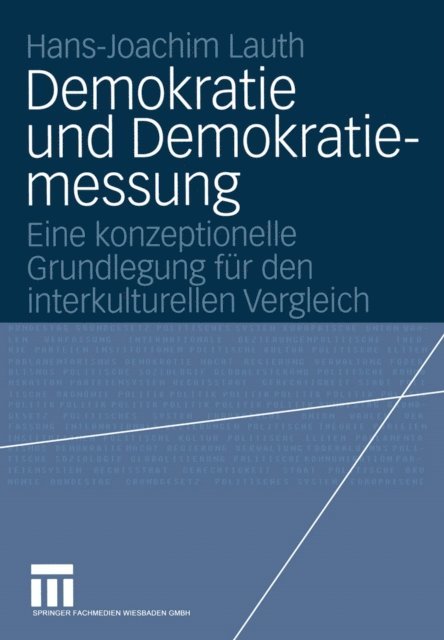 Hans-Joachim Lauth - Demokratie und Demokratiemessung, E-bok