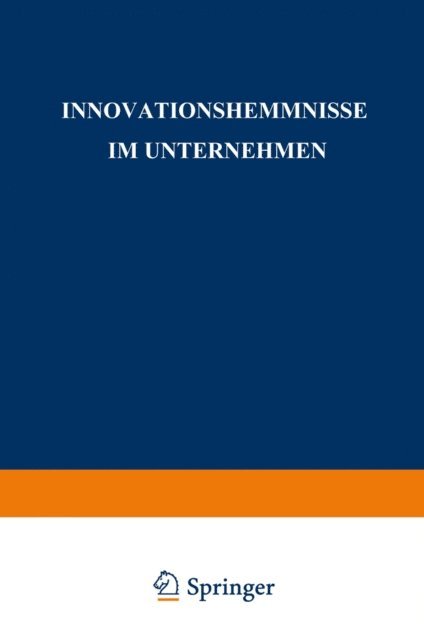 Bernd Bitzer - Innovationshemmnisse im Unternehmen, E-bok