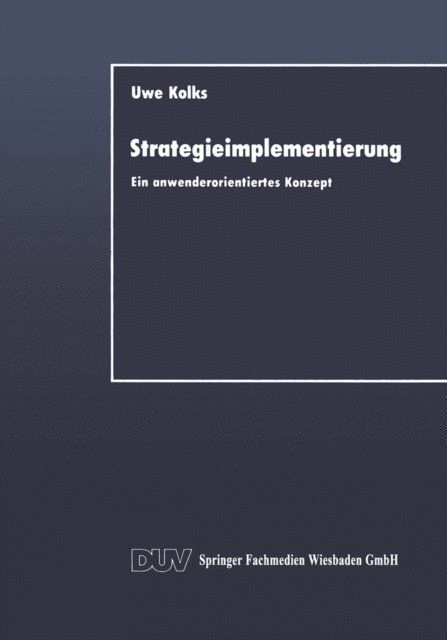 Uwe Kolks - Strategieimplementierung, E-bok