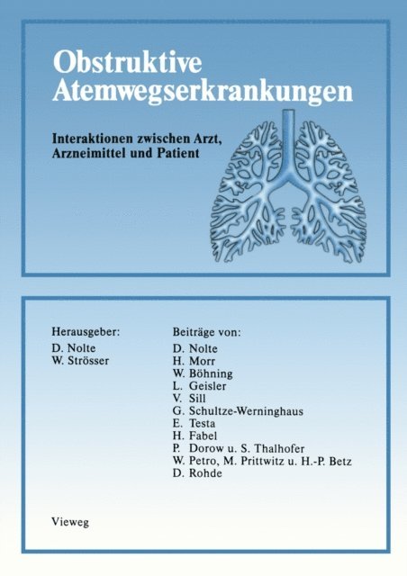 Dietrich Nolte - Obstruktive Atemwegserkrankungen, E-bok