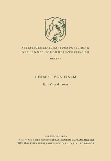 Herbert von Einem - Karl V. und Tizian, E-bok