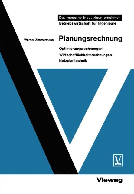 Werner Zimmermann - Planungsrechnung, E-bok