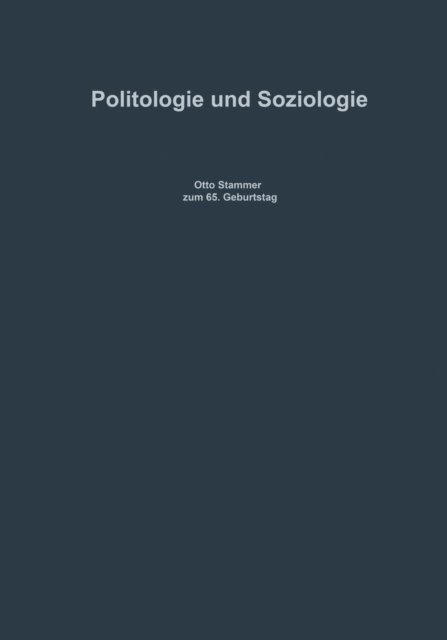 Jurgen Fijalkowski - Politologie und Soziologie, E-bok
