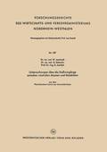 Untersuchungen �ber Die Sto�vorg�nge Zwischen Neutralen Atomen Und Molek�len: Aus Dem Physikalischen Institut Der Universit�t Bonn