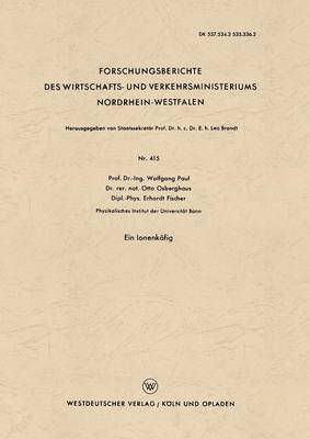 Wolfgang Paul - Ein Ionenkäfig, Häftad