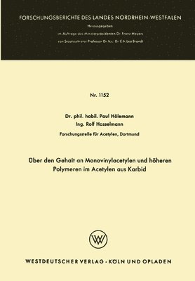 Paul Hölemann - Über den Gehalt an Monovinylacetylen und höheren Polymeren im Acetylen aus Karbid, Häftad. Tillgänglighet: Lägg i varukorg