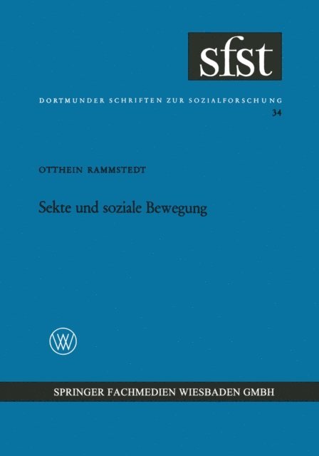 Otthein Rammstedt - Sekte und soziale Bewegung, E-bok