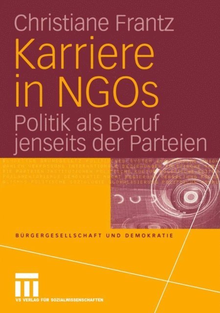 Christiane Frantz - Karriere in NGOs, E-bok