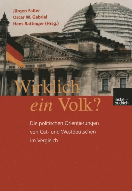 Hans Rattinger, Oscar W. Gabriel, Jurgen W. Falter - Wirklich ein Volk?, E-bok