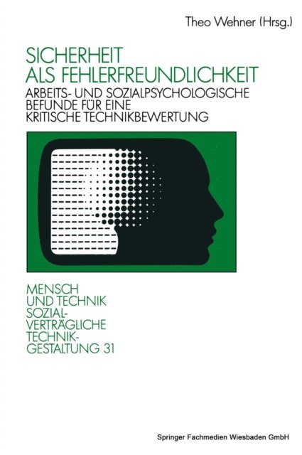 Theo Wehner - Sicherheit als Fehlerfreundlichkeit, E-bok