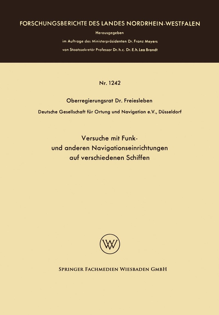 Hans Christian Freiesleben - Versuche mit Funk- und anderen Navigationseinrichtungen auf verschiedenen Schiffen, Häftad