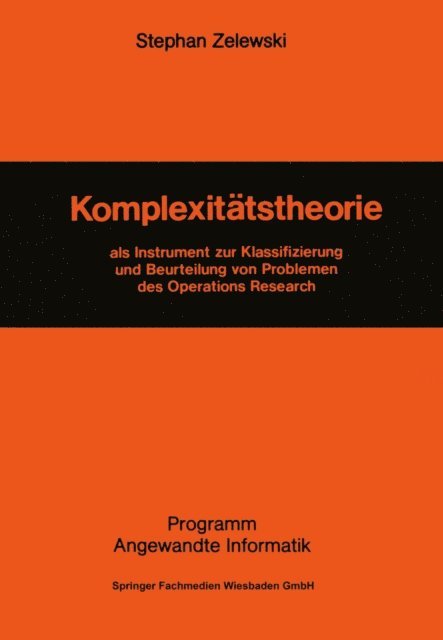 Stephan Zelewski - Komplexitätstheorie, E-bok