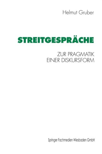 Helmut Gruber - Streitgespräche, E-bok