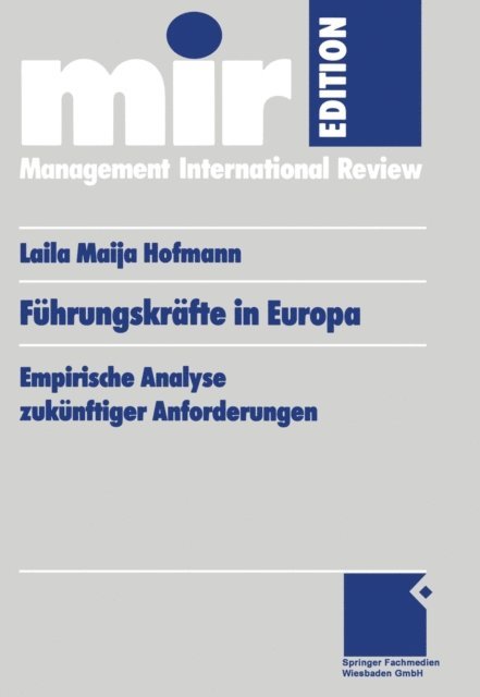 Laila Maija Hofmann - Führungskräfte in Europa, E-bok