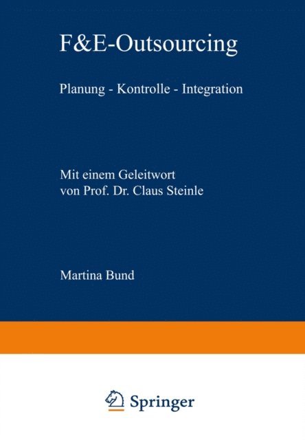 Martina Bund - F&E-Outsourcing, E-bok