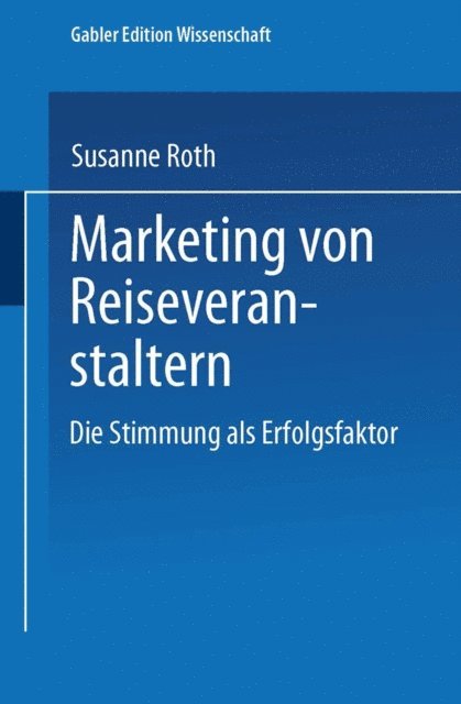 Susanne Roth - Marketing von Reiseveranstaltern, E-bok