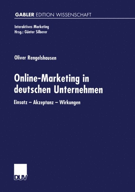 Oliver Rengelshausen - Online-Marketing in deutschen Unternehmen, E-bok