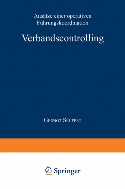 Gernot Seufert - Verbandscontrolling, E-bok