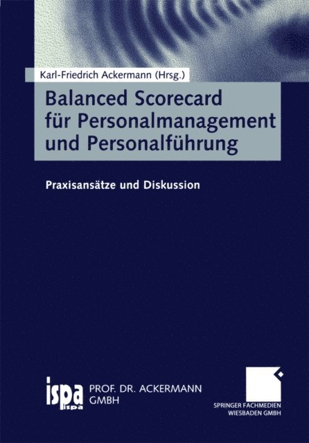 Karl-Friedrich Ackermann - Balanced Scorecard für Personalmanagement und Personalführung, E-bok