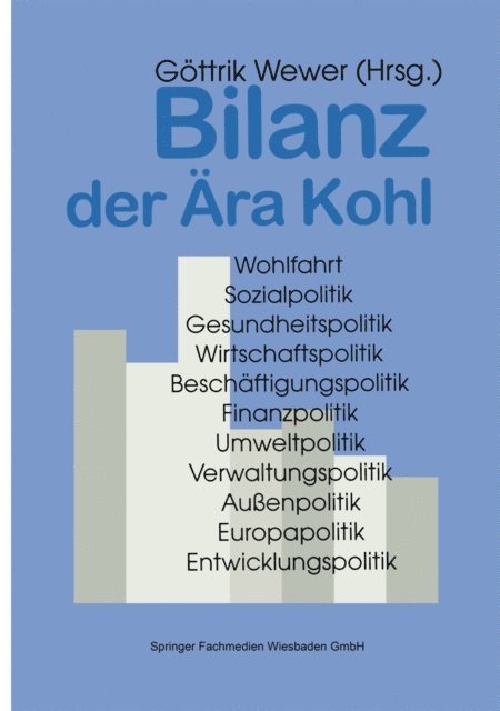 Gottrik Wewer - Bilanz der Ära Kohl, E-bok