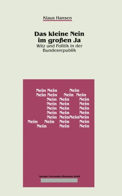 Klaus Hansen - Das kleine Nein im großen Ja, E-bok