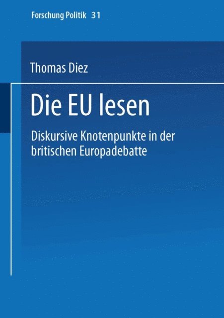 Thomas Diez - Die EU lesen, E-bok