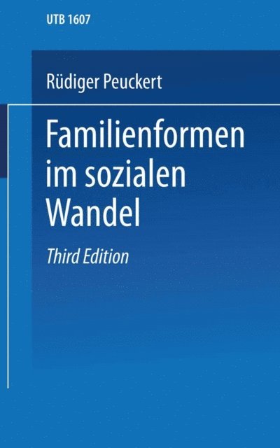 Rudiger Peuckert - Familienformen im sozialen Wandel, E-bok