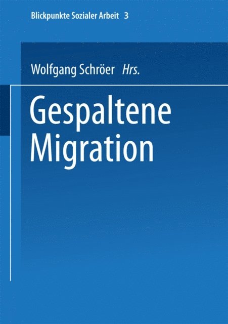 Stephan Sting, Wolfgang Schroer - Gespaltene Migration, E-bok