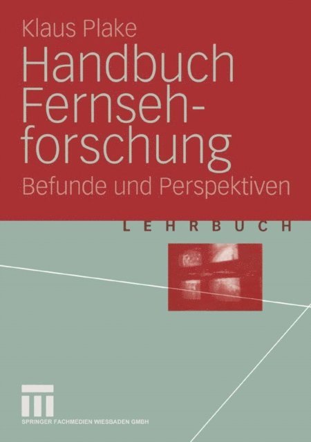 Klaus Plake - Handbuch Fernsehforschung, E-bok
