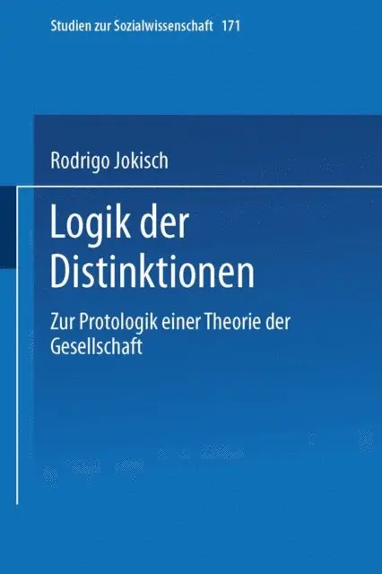 Rodrigo Jokisch - Logik der Distinktionen, E-bok. Tillgänglighet: Lägg i varukorg