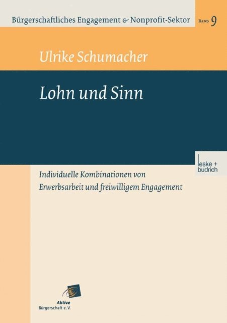 Ulrike Schumacher - Lohn und Sinn, E-bok