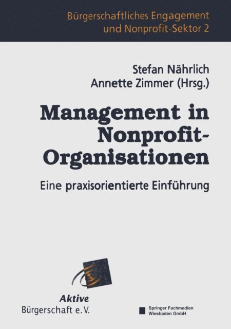 Stefan Nahrlich - Management in Nonprofit-Organisationen, E-bok