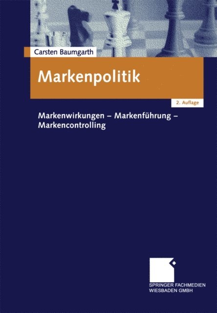 Carsten Baumgarth - Markenpolitik, E-bok