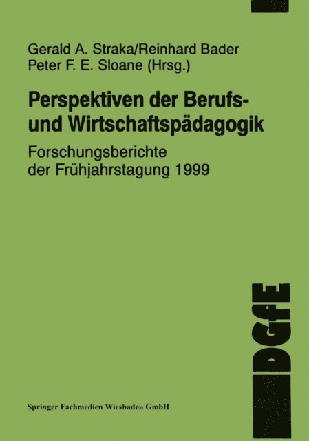 Gerald A. Straka - Perspektiven der Berufs- und Wirtschaftspädagogik, E-bok